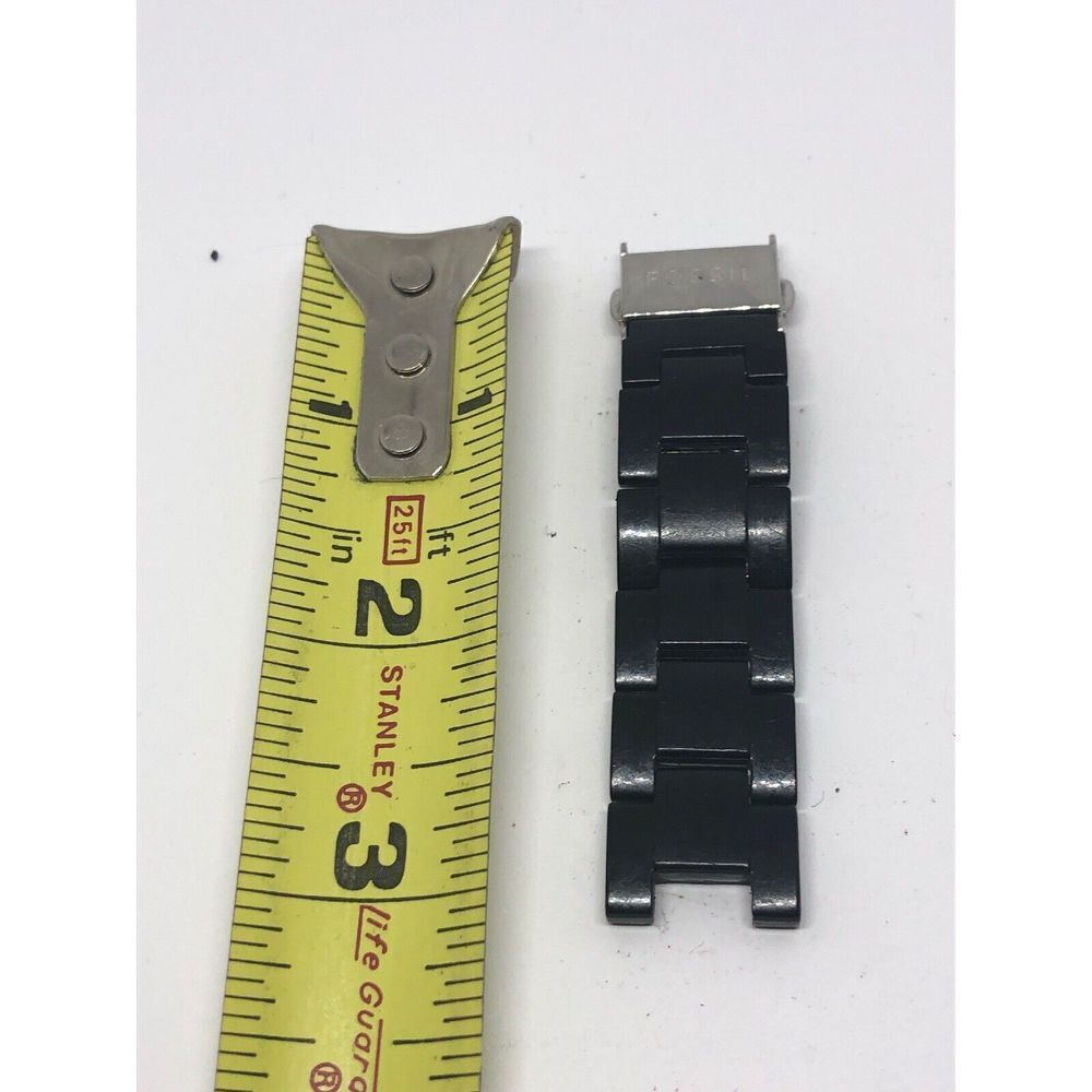 Fossil Watch Partial Band Bracelet Links Use For Parts 18mm L240